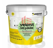 Шпатлёвка финишная Vetonit LR Pasta, 5 кг