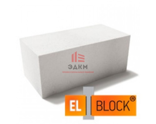 Газобетонные блоки El Block D500 600х250х400