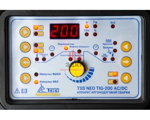 Аппарат аргонодуговой сварки TSS NEO TIG-200 AC/DC