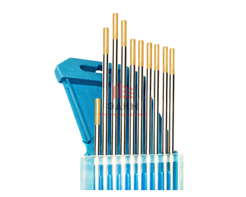 Электроды вольфрамовые КЕДР WL-15-175 Ø 2,4 мм (золотистый) AC/DC