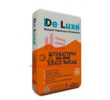 Цементная штукатурка De Luxe Класс ФАСАД , 40кг