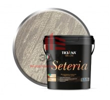 Декоративное покрытие с эффектом шелка TICIANA DELUXE Seteria золотой жемчуг, 0.9 л