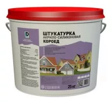 Готовая акрило-силиконовая декоративная штукатурка De Luxe КОРОЕД