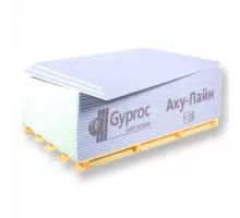 AkuLine ГКЛА Gyproc 2000х1200х12.5мм (2.4 м²)
